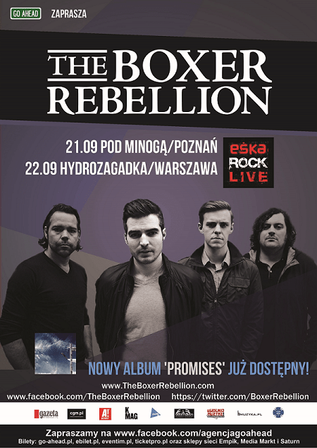 The Boxer Rebellion już w najbliższy weekend w Polsce!
